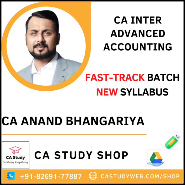 CA Anand Bhangariya Pendrive Classes