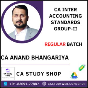CA Anand Bhangariya Pendrive Classes Advanced Accounting AS