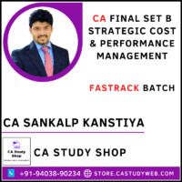 CA Sankalp Kanstiya SCPM Set B Fastrack