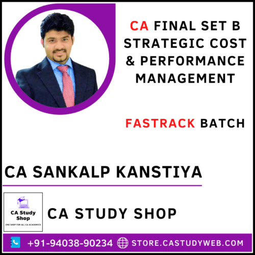 CA Sankalp Kanstiya SCPM Set B Fastrack