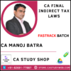 CA Manoj Batra Pendrive Classes IDT Fastrack