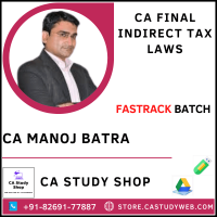 CA Manoj Batra Pendrive Classes IDT Fastrack