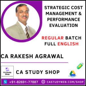 CA Rakesh Agrawal Pendrive Classes SCMPE Regular