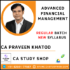 CA Praveen Khatod Final New Syllabus AFM