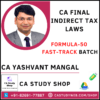 CA Yashvant Mangal Pendrive Classes IDT Fastrack