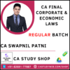 CA Final Law Classes by CA Swapnil Patni