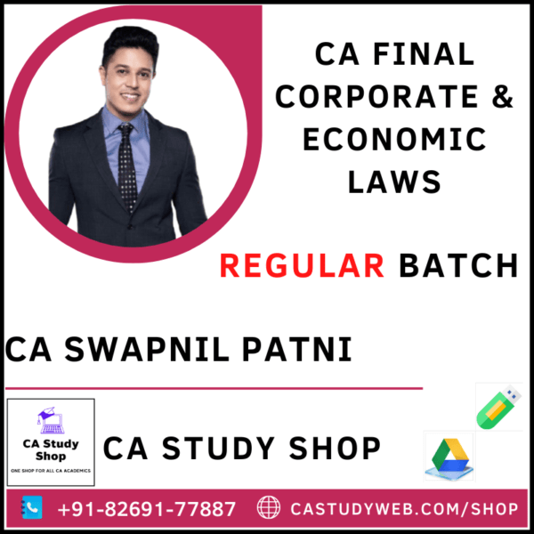 CA Final Law Classes by CA Swapnil Patni