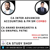 Advanced Accounting FM SM Combo by CA Anand Bhangariya CA Swapnil Patni