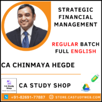 CA Chinmaya Hedge Pendrive Classes Final SFM