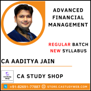 CA Aaditya Jain New Syllabus Pendrive Classes AFM