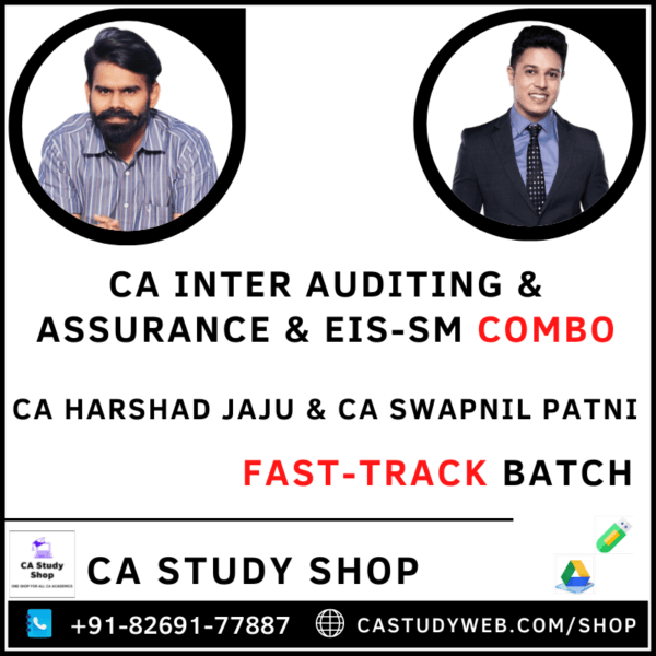 CA Inter Auditing EIS SM Combo Fastrack By CA Harshad Jaju CA Swapnil Patni