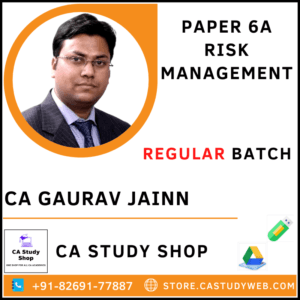 CA Gaurav Jain Pendrive Classes Risk Management Regular