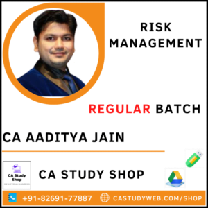 CA Aaditya Jain Pendrive Classes Risk Management Regular