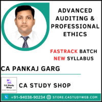 CA Pankaj Garg Pendrive Classes Audit Fastrack