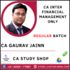 CA Gaurav Jain Pendrive Classes FM Regular
