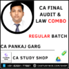 CA Pankaj Garg Pendrive Classes Audit Law Combo