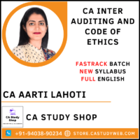 CA Aarti Lahoti Inter Audit Fastrack