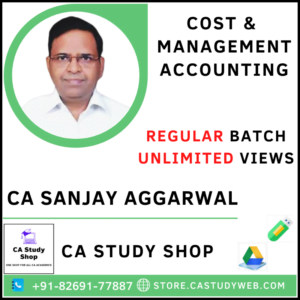 CA Sanjay Aggarwal Pendrive Classes Inter Costing