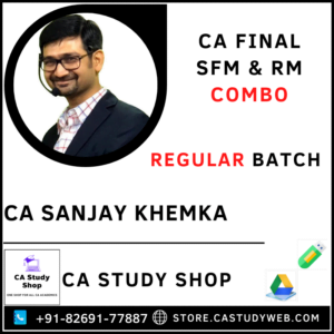 CA Sanjay Khemka Pendrive Classes Exclusive SFM RM Combo