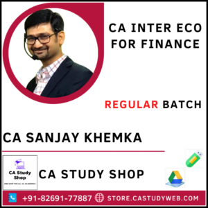 CA Sanjay Khemka Pendrive Classes Exclusive Eco for Finance Regular