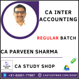 CA Parveen Sharma Pendrive Classes Inter Account