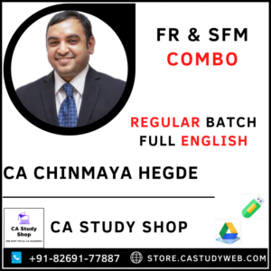 CA Chinmaya Hegde Pendrive Classes FR SFM Combo Regular Batch