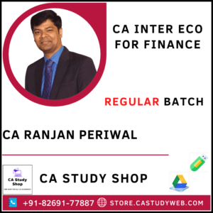 CA Ranjan Periwal Pendrive Classes Inter Eco for Finance