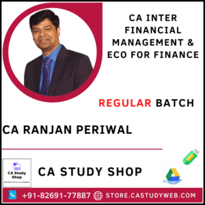 CA Ranjan Periwal Pendrive Classes Inter FM Eco
