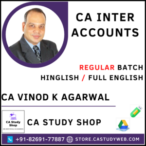 CA Vinod Kumar Agrawal Pendrive Classes Inter Accounts