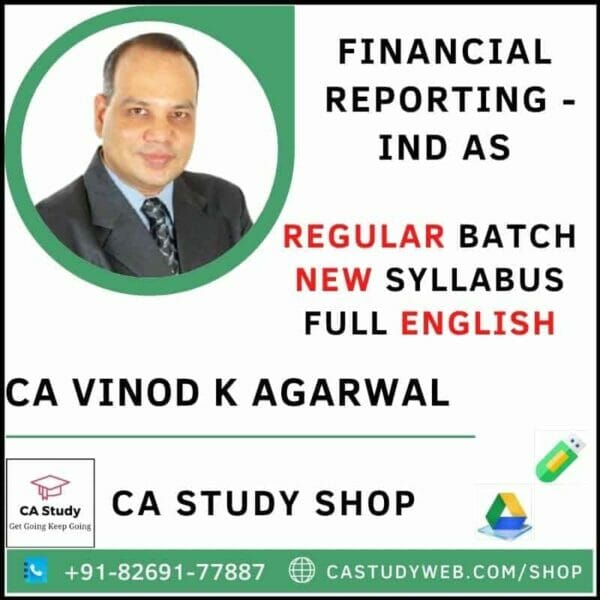 CA Vinod Kumar Agarwal FR IND AS Full English