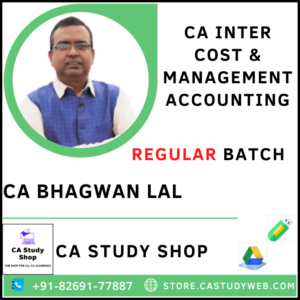 CA Bhagwan Lal Pendrive Classes Inter Costing