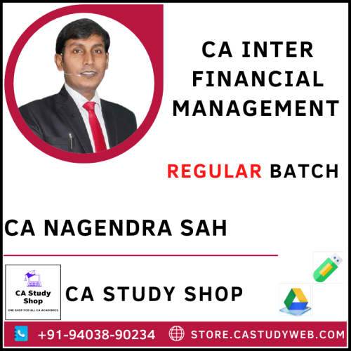 CA Nagendra Sah CA Inter FM Classes
