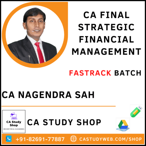 CA Nagendra Sah Pendrive Classes SFM Fastrack