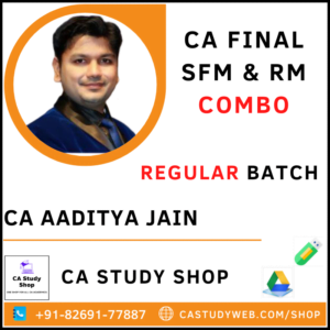 SFM and RM Combo by CA Aaditya Jain