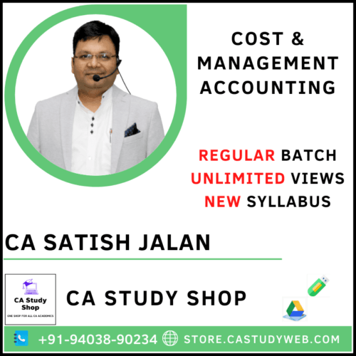 CA Satish Jalan Inter New Syllabus Costing