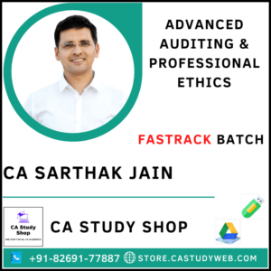 CA Sarthak Jain Audit Faster Classes