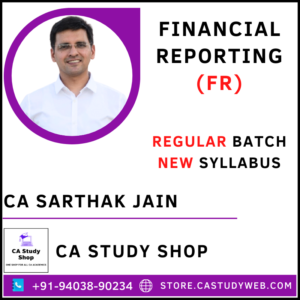 CA Sarthak Jain Pendrive Classes FR Regular