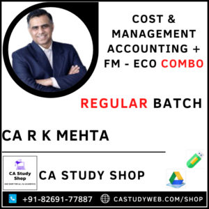 CA Inter Costing and FM Eco Combo by CA RK Mehta