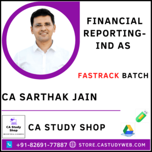 CA Sarthak Jain FR Ind AS Classes