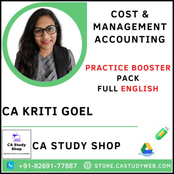 CA Kriti Goel Practice Booster Inter Costing