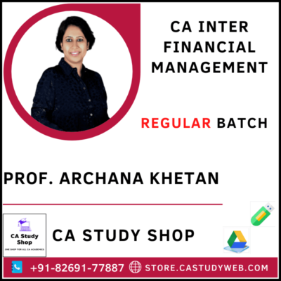 Prof Archana Khetan Pendrive Classes FM