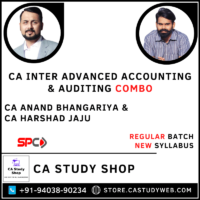 Inter Adv Acc Auditing Combo by CA Anand Bhangariya CA Harshad Jaju