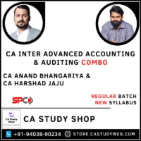 Inter Adv Acc Auditing Combo by CA Anand Bhangariya CA Harshad Jaju