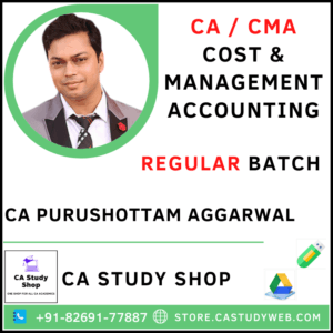 CA Purushottam Aggarwal Inter Costing Pendrive Classes