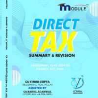 CA Final DT Summary Book by CA Vinod Gupta