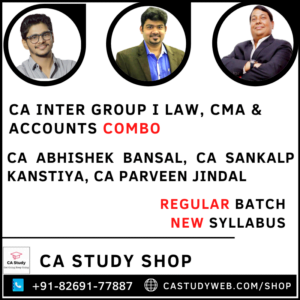 Inter Accounts Law Cost Combo by CA Study