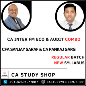 Audit FM Eco Combo by CA Pankaj Garg CFA Sanjay Saraf