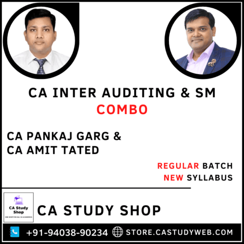 CA Pankaj Garg CA Amit Tated Auditing SM Combo