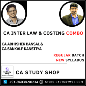 CA Abhishek Bansal CA Sankalp Kanstiya Law Costing Combo