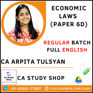 CA Arpita Tulsyan Pendrive Classes Economic Law
